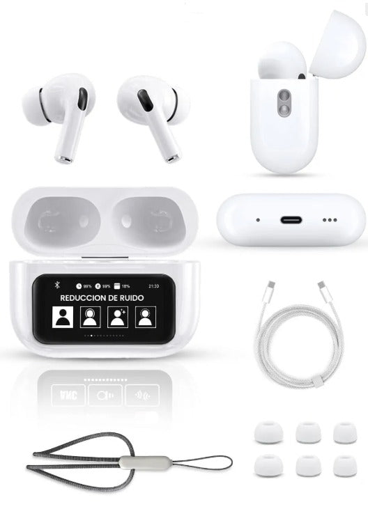 🎧 AirPods con Pantalla Touch 📱
