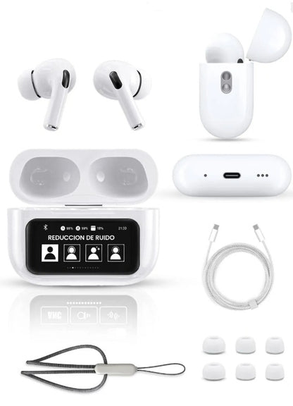🎧 AirPods con Pantalla Touch 📱